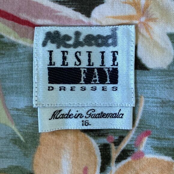 MCLEOD Leslie Fay Midi Dress Size 16 - Picture 4 of 6